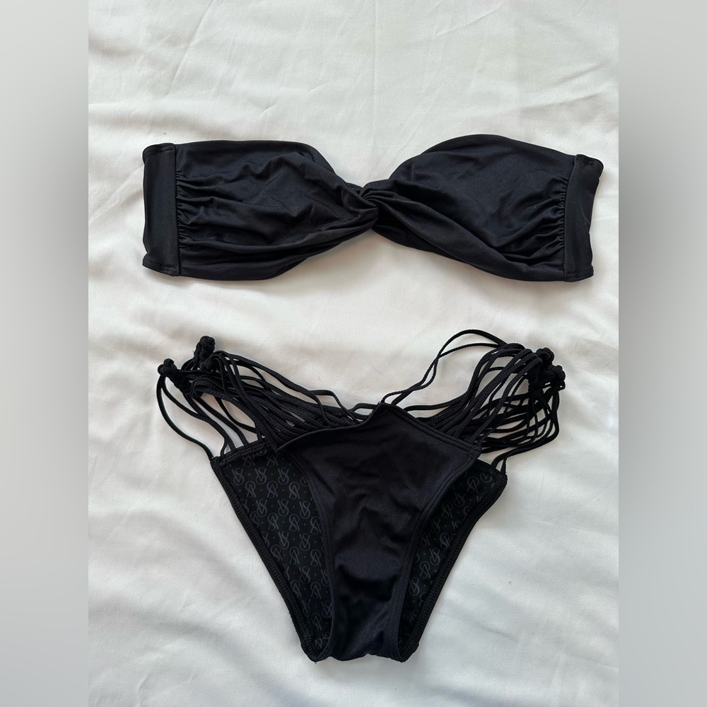 Victoria’s Secret Bandeau Black Bikini